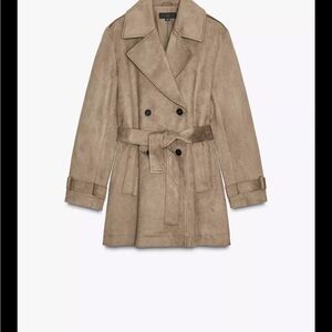Zara Women's Beige Trench Coat